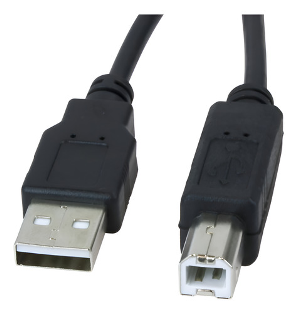 Xtech Cable Usb 2.0 Macho Usb B Macho 3.0 Metros Negro /vc 1