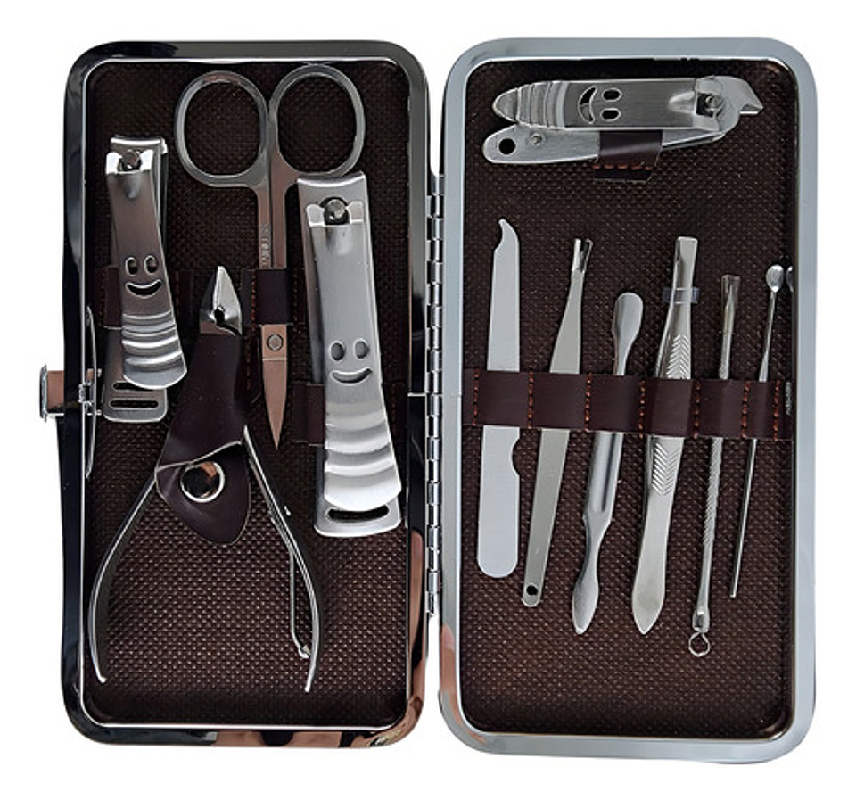 Kit Manicure Set Para Uñas Corta Uñas Set Pedicure Kit Uñas 5