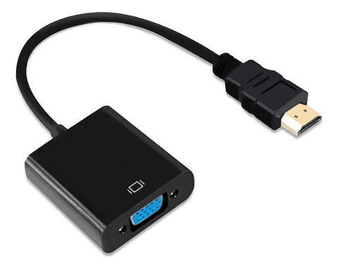 Adaptador Conversor Convertidor Hdmi A Vga Audio - Otec