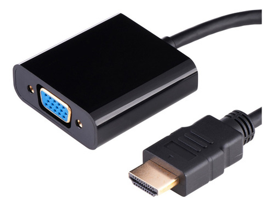 Adaptador Conversor Convertidor Hdmi A Vga Audio - Otec 3
