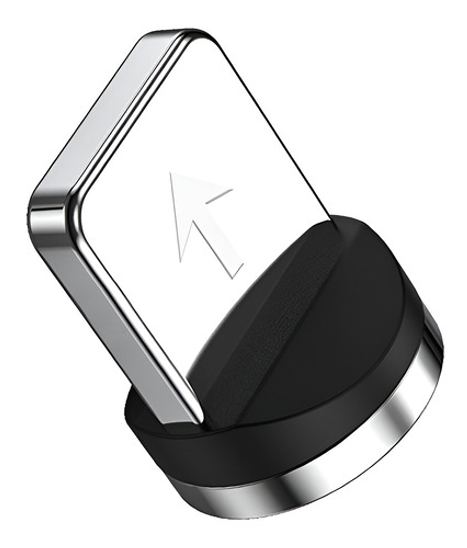 Cable Cargador Magnético Usb 3 En 1 Tipo-c Micro Usb Ios Negro 3