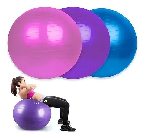 Pelota Fitball Yoga Pilates 75 Cm Antideslizante Ak Sport