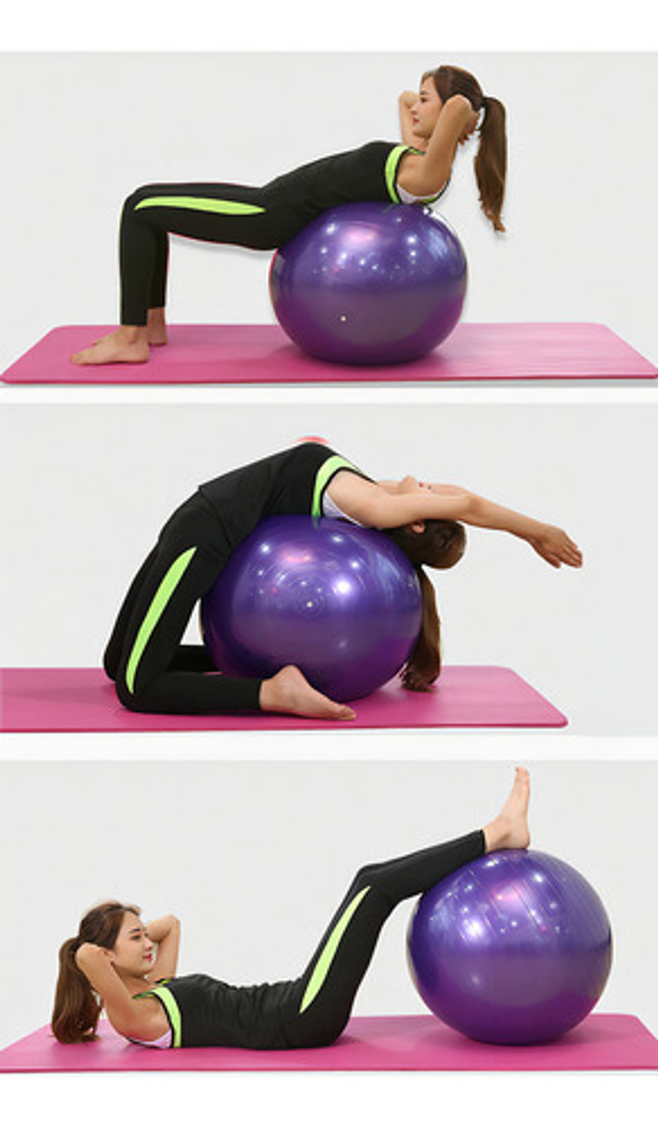 Pelota Yoga Esferodinamia Suiza 75  Color Violeta 5