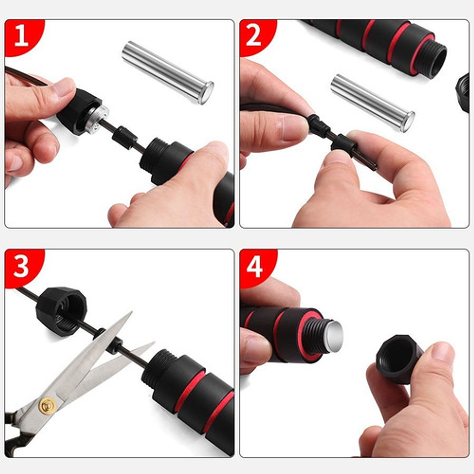 Cuerda Para Saltar. Velocidad. 3 Mts Ajustable. Es La Mejor! 6