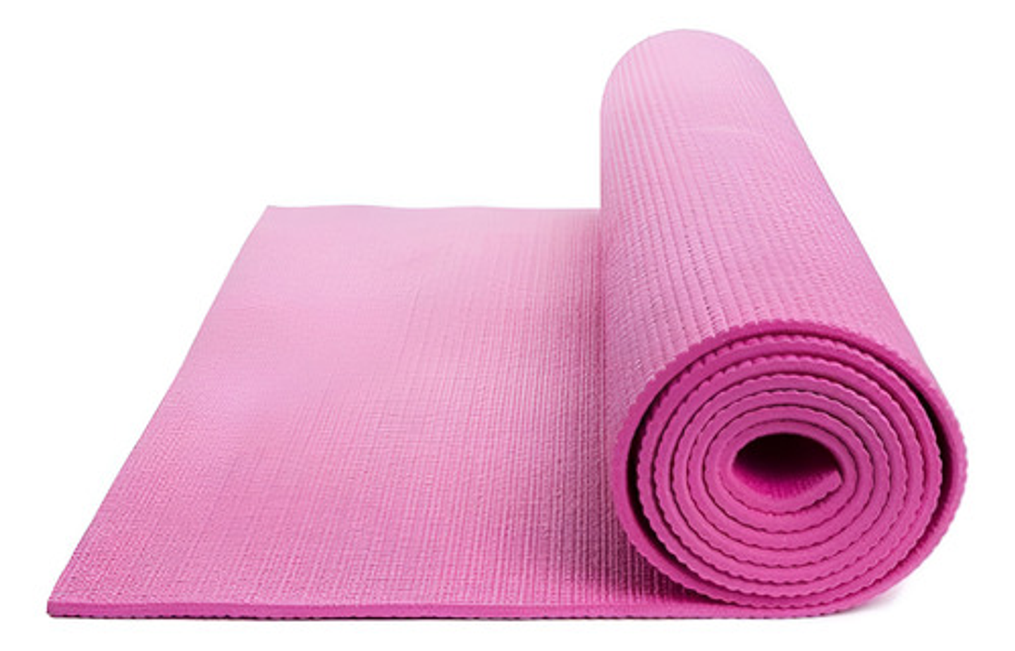 Mat De Yoga Alfombra Espesor 10mm Extra Resistente (gruesa) Color Rosa 1