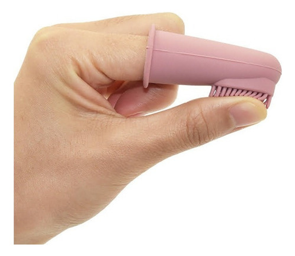 Cepillo De Dientes De Dedo Para Bebés O Mascota 8