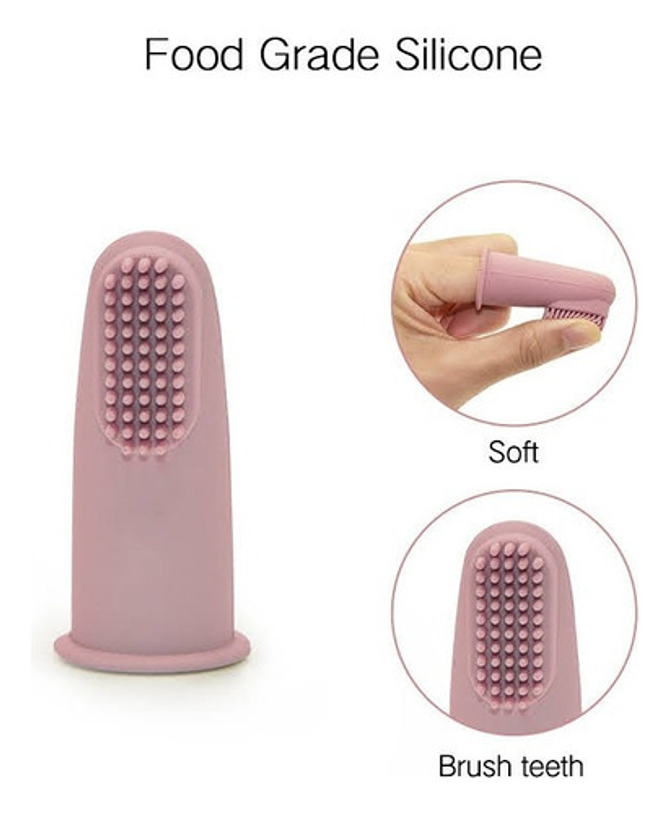 Cepillo De Dientes De Dedo Para Bebés O Mascota 10