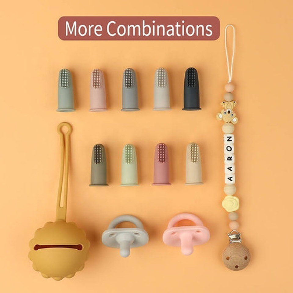 Cepillo De Dientes De Dedo Para Bebés O Mascota 12