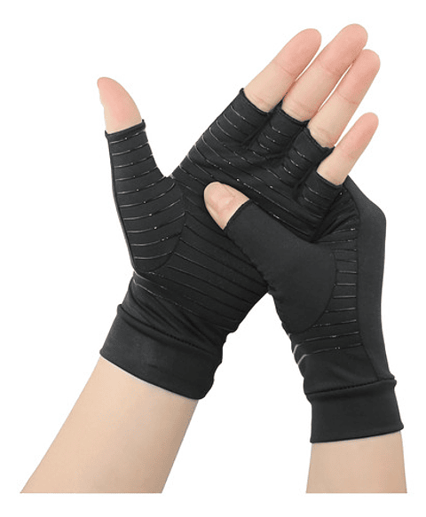 Pack X2 [guantes Cobre Para Artritis/compresión Unisex]