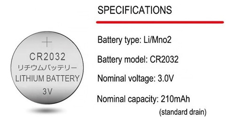 5 Pilas Jangli Cr2032 Tipo Boton  4