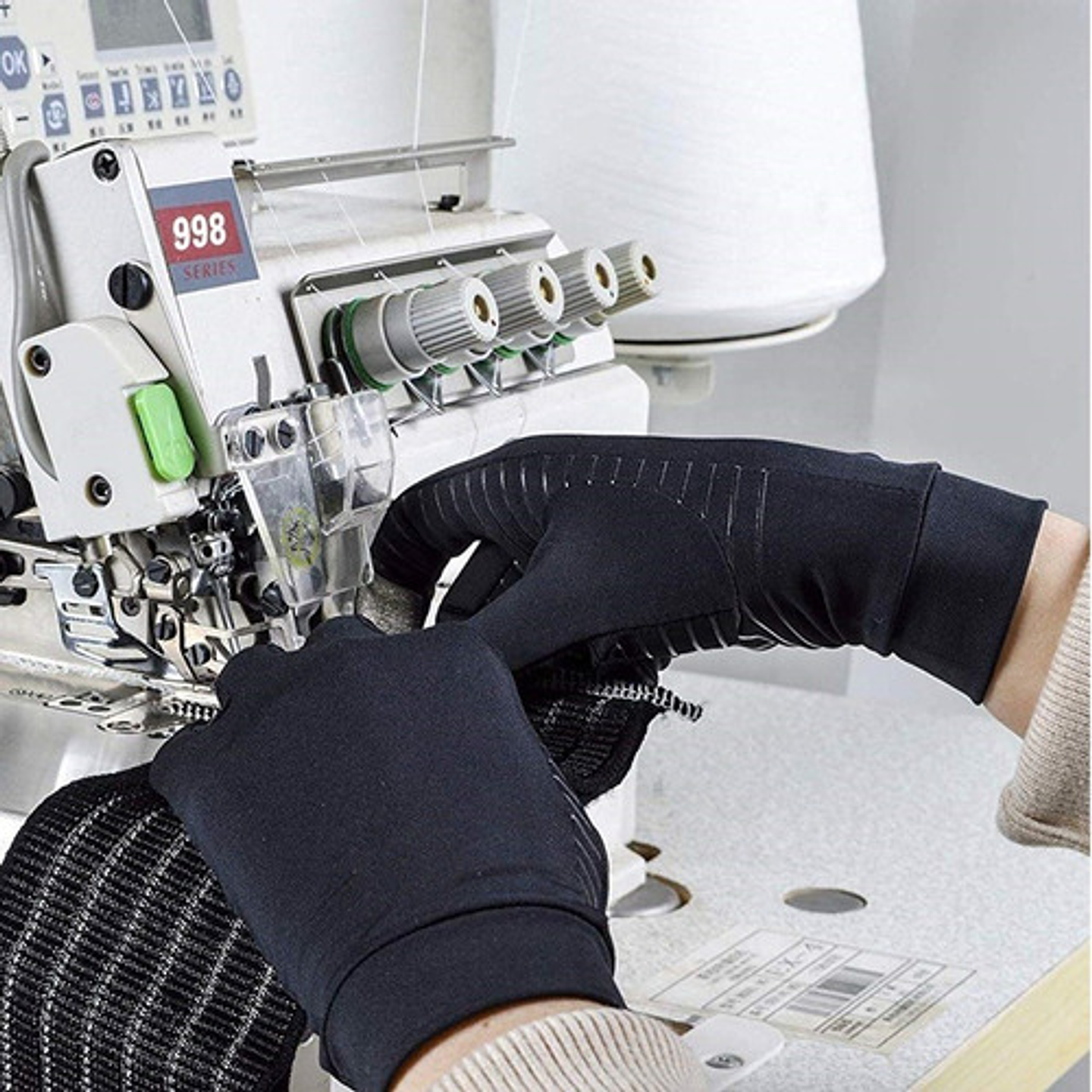 Guantes De Compresión Artritis Completos Con Dedos Táctiles 3