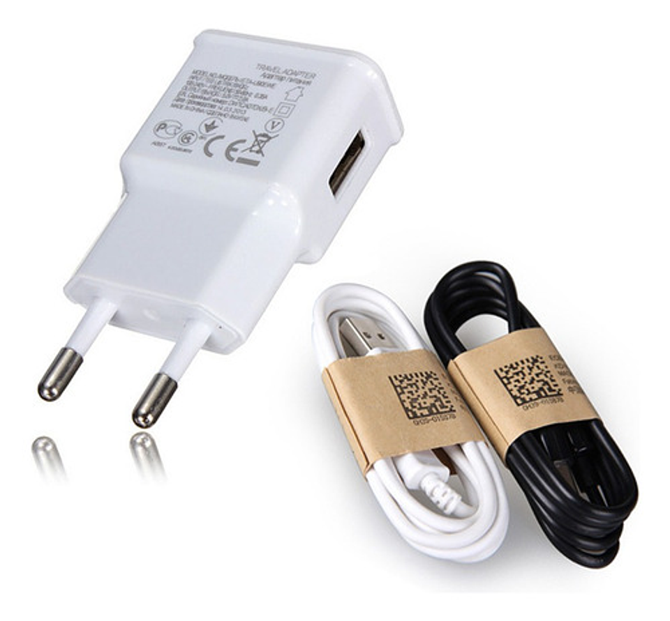 Cargador Usb Con Cable V8 2.0a Carga Rapida  1hora Eu064 5