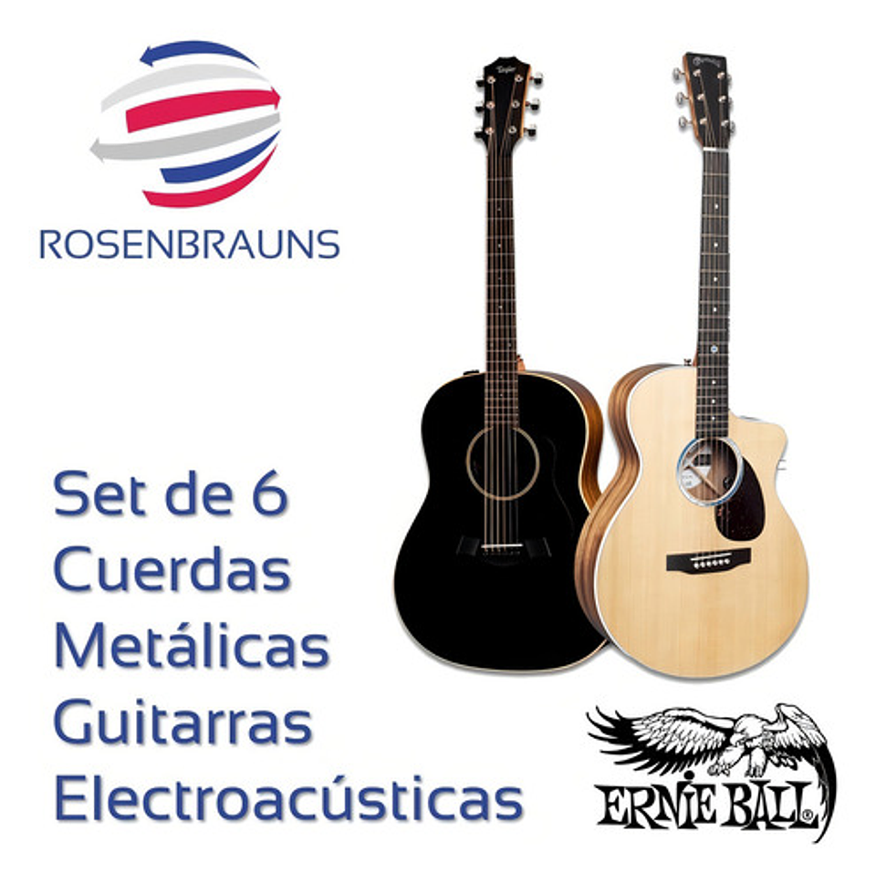 Encordado Guitarra Acustica 12-54 Ernie Ball 2003 3