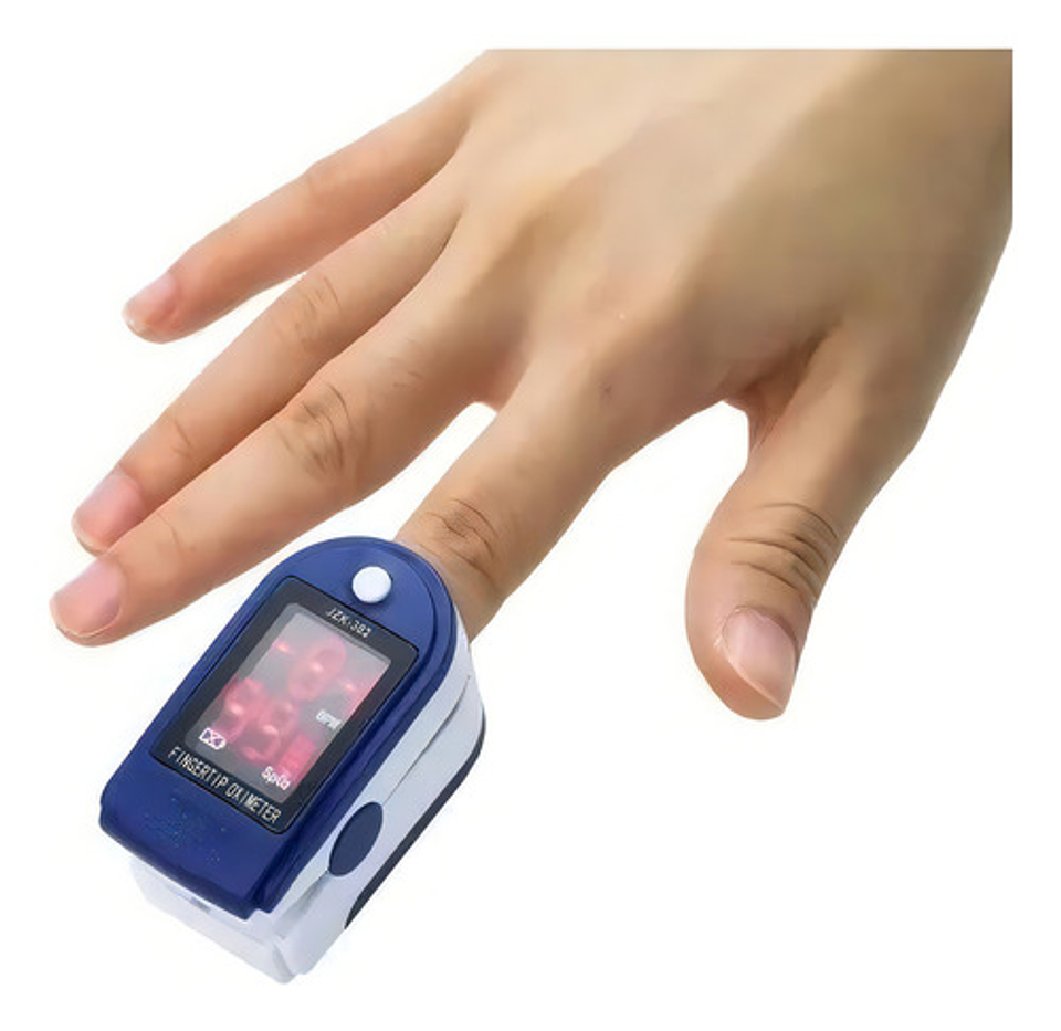 Saturómetro De Pulso Oxímetro Saturación De Oxigeno Dedo 3