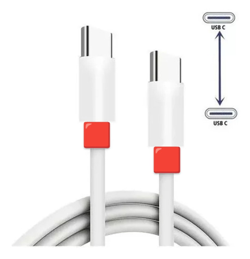 Cable Flexible Tipo C Blanco Para iPhone 15 Plus Y 15 Ultra 5