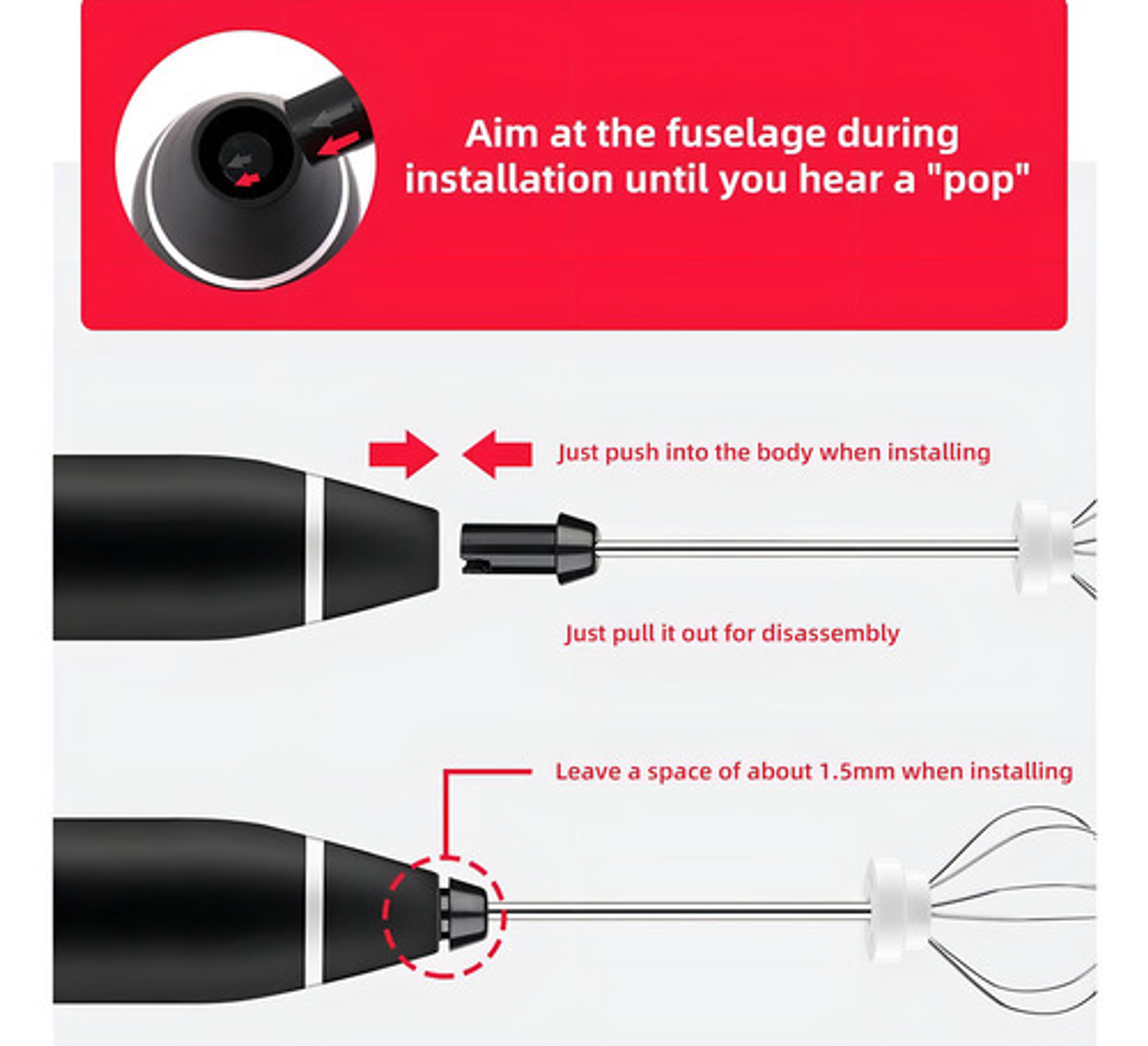 X2 Mini Batidor Revolvedor De Café Y Espuma Leche Recargable Color Blanco O Negro 6