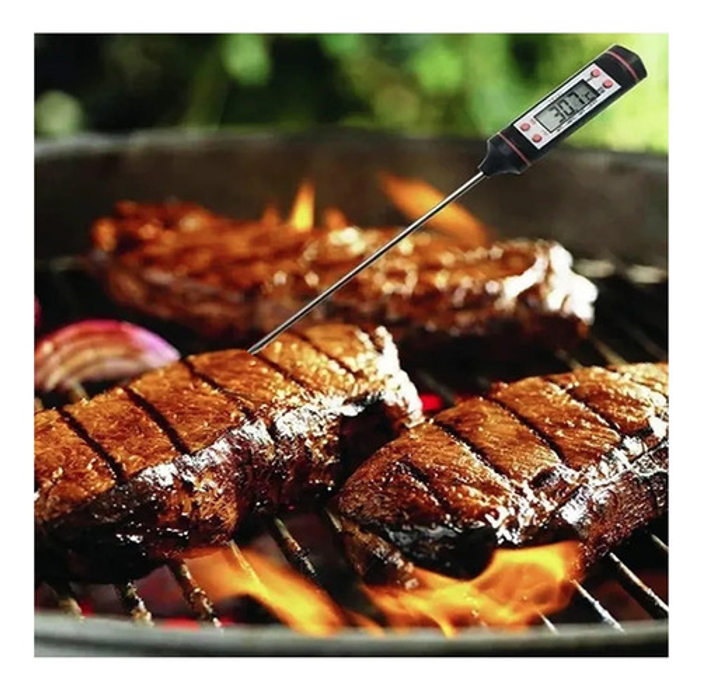 Termómetro De Cocina Genérica Tp101 Negro Pluma De Calibración Automática Termometro Digital Cocina Accesorio Termómetro Electrónico Para Alimentos Multifuncional Para Temperaturas Pasteleriuscl 4