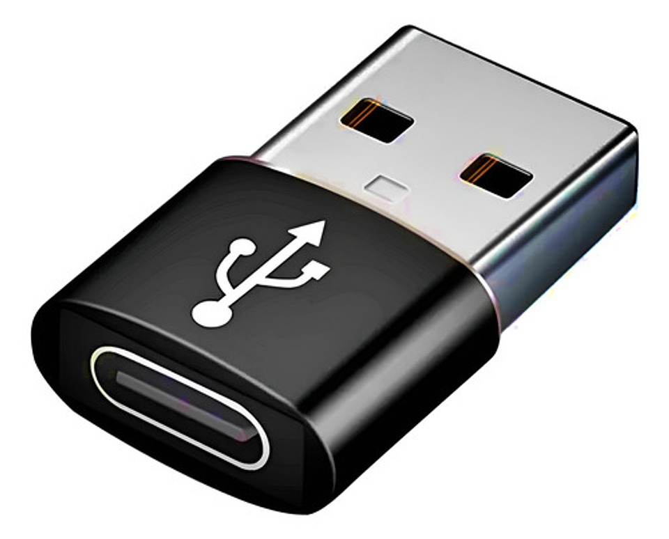 Adaptador Usb Tipo C Hembra A Usb Macho Carga Rapida 1