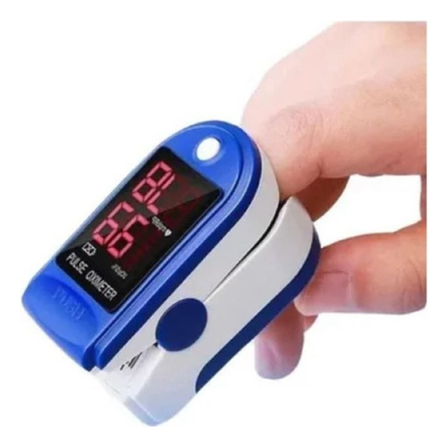 Oximetro De Pulso Digital Monitor Saturación De Oxigeno Dedo 7