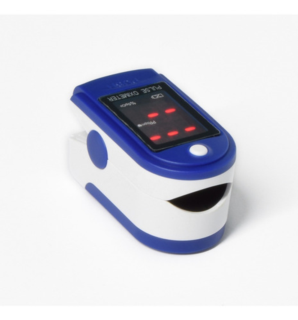 Oximetro De Pulso Digital Monitor Saturación De Oxigeno Dedo 9