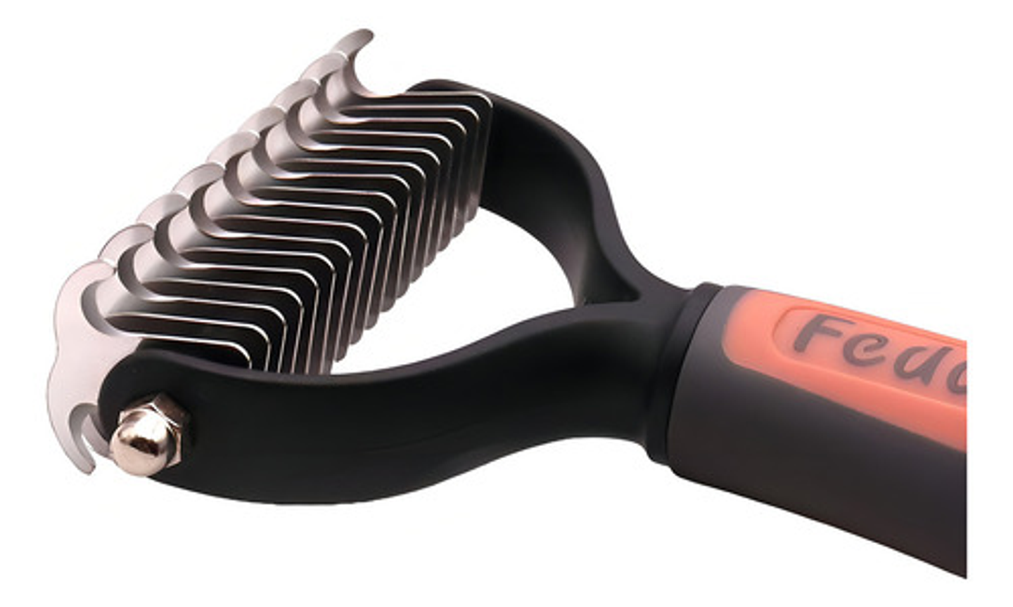 Cepillo Deslanador De Pelo Mascotas Roro Peine Quita Nudos P 4