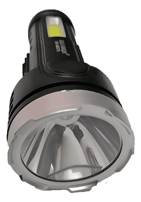 Linterna Tactica Recargable Usb + Luz Solar Luz Emergencia