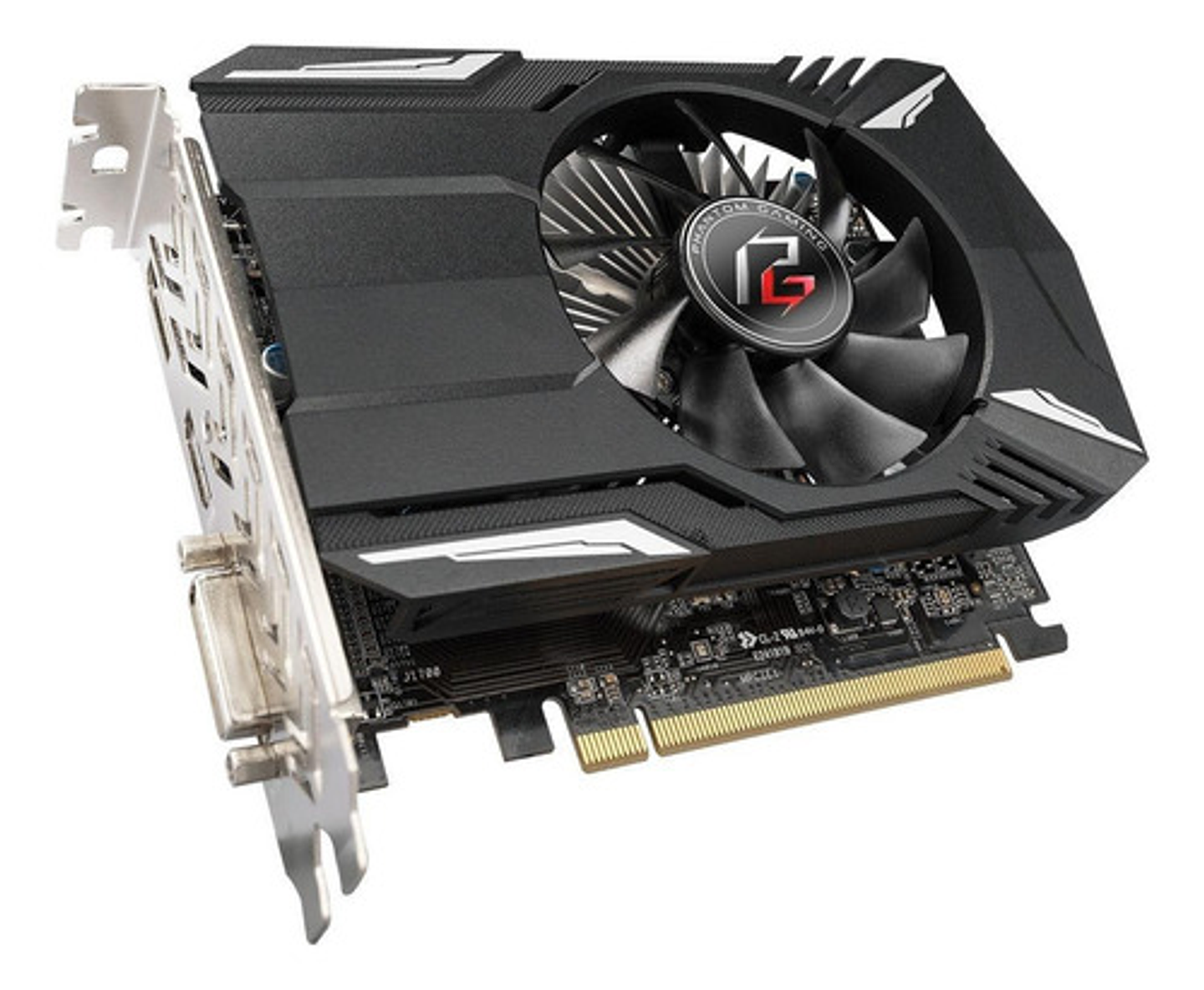 Tarjeta De Video Amd Asrock Phantom Gaming Radeon Rx 550 2gb 1
