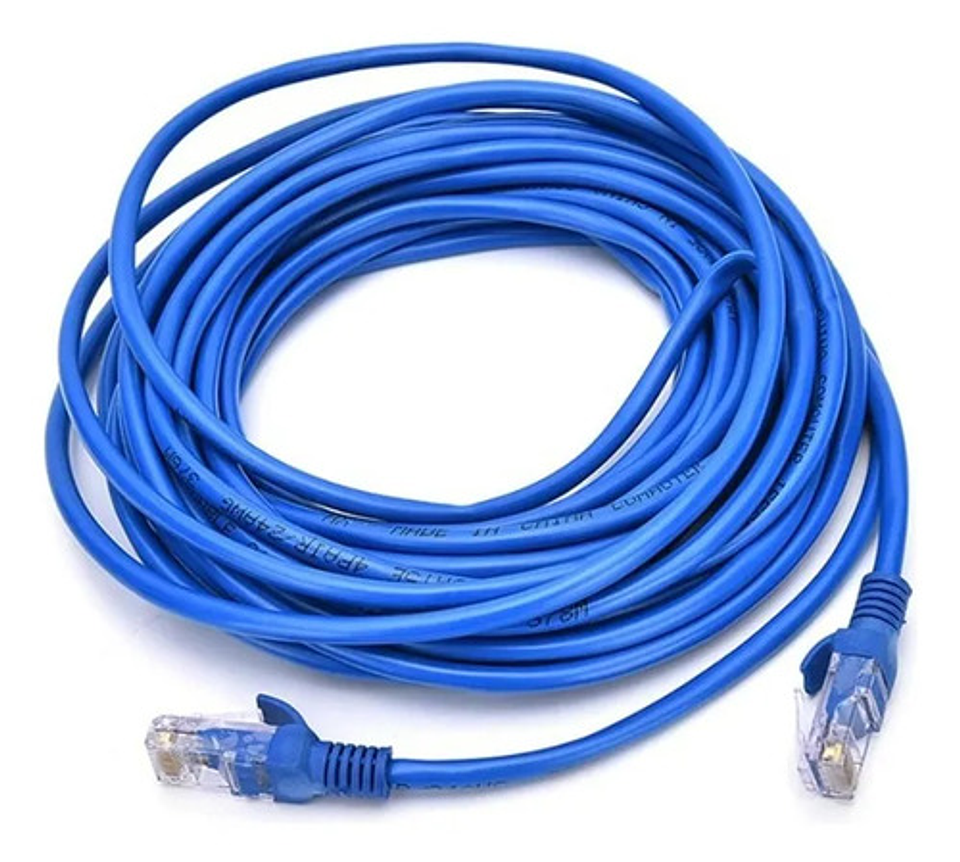 Cable De Red Lan Ethernet Rj45 Utp 20 Metros Mts Armado 12
