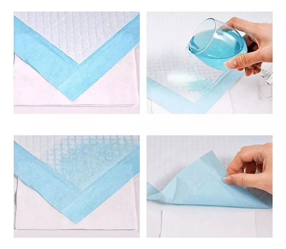 50 Pañales Tipo Sabanillas Mascotas Perros Gatos 60x45 Cms 5