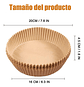 Forro De Papel Desechable Horno Para Freidora De Aire 100pzs - Miniatura 2