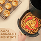 Forro De Papel Desechable Horno Para Freidora De Aire 100pzs - Miniatura 4