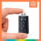 Placa Sonido Usb Externa Grabar 7.1 Pc Tarjeta Sonido Ditron - Miniatura 3