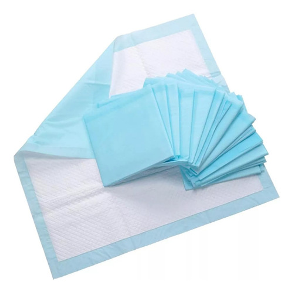 100 Pañales Tipo Sabanillas Desechable Mascotas Perros 45cm 9