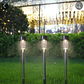 Pack X10 Focos Solar Antorcha Jardín Decoración Luz Cálida - Miniatura 5