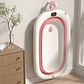 Bañera Plegable Bebe Con Cojin Almohada Y Reductor Rosada Rosa Bañera Plegable Rosa - Miniatura 3