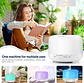 Humidificador Ultrasonico Humificador Aire Difusor 500ml Col - Miniatura 6