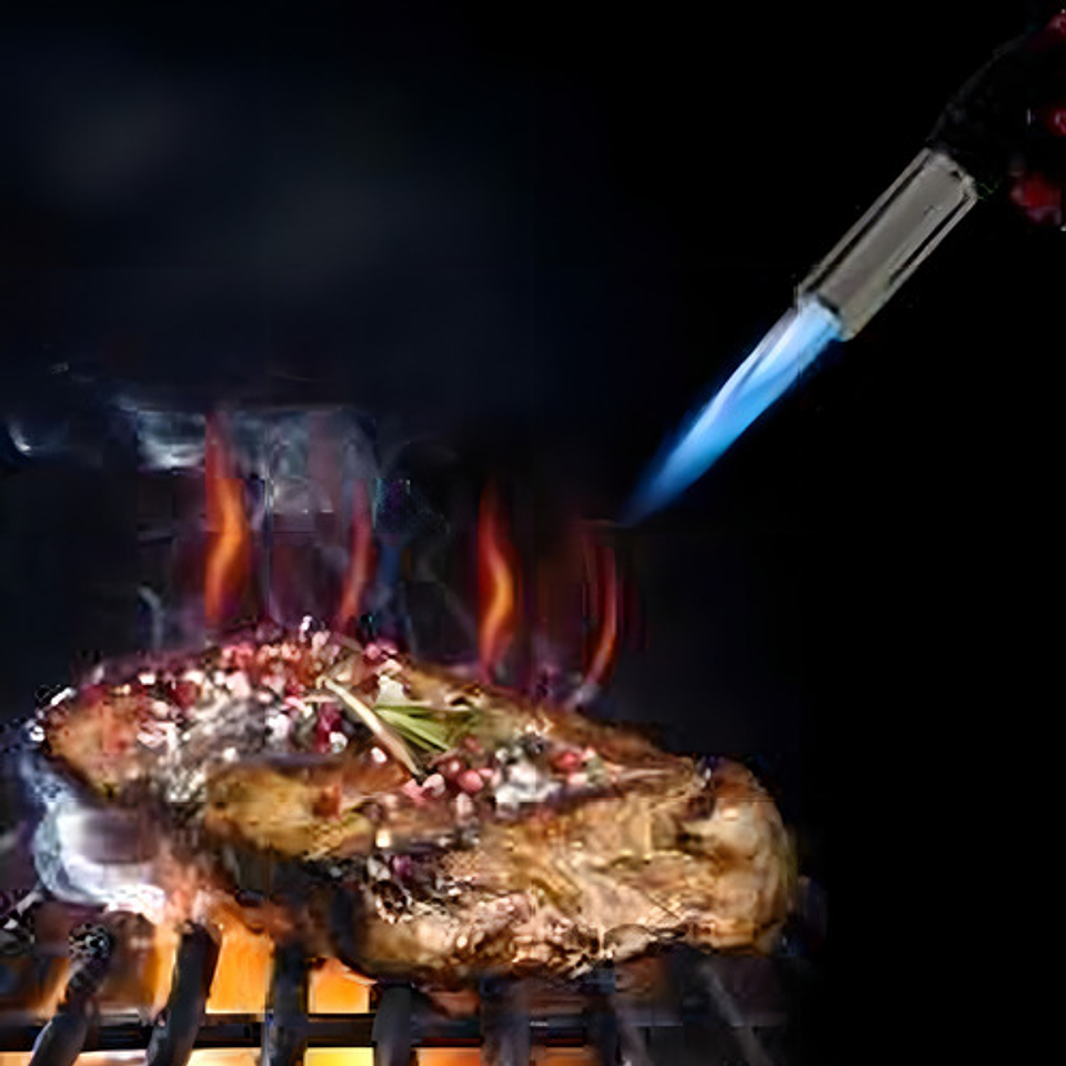 Soplete Gas Butano Fg915 Electrónico Repostería Y Soldadura 1300°c 7