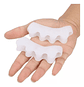 Pack X2 Separador De Dedos Ortopédico Color Blanco Talla Est - Miniatura 2