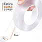 Cinta Doble Faz Nano Gel Reutilizable 3m Transparente J.h. Company - Miniatura 2