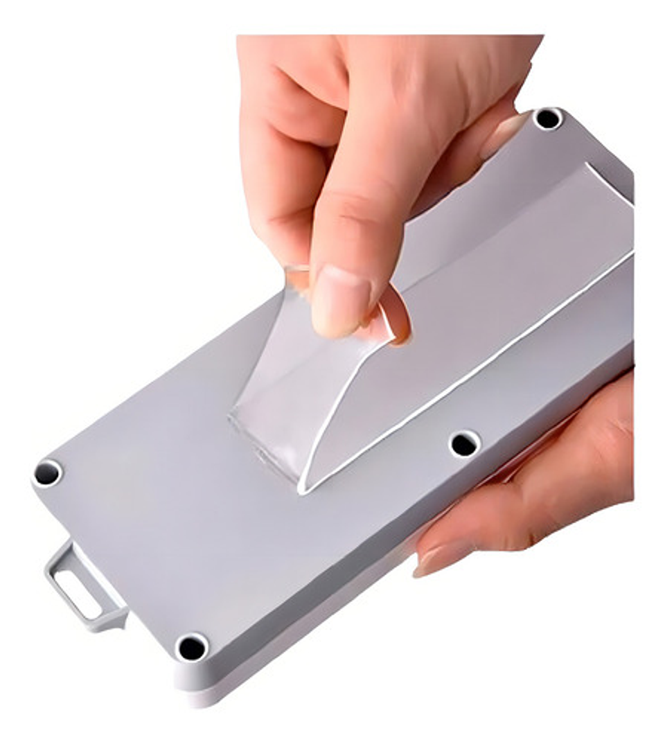 Cinta Doble Faz Nano Gel Reutilizable 3m Transparente J.h. Company 9