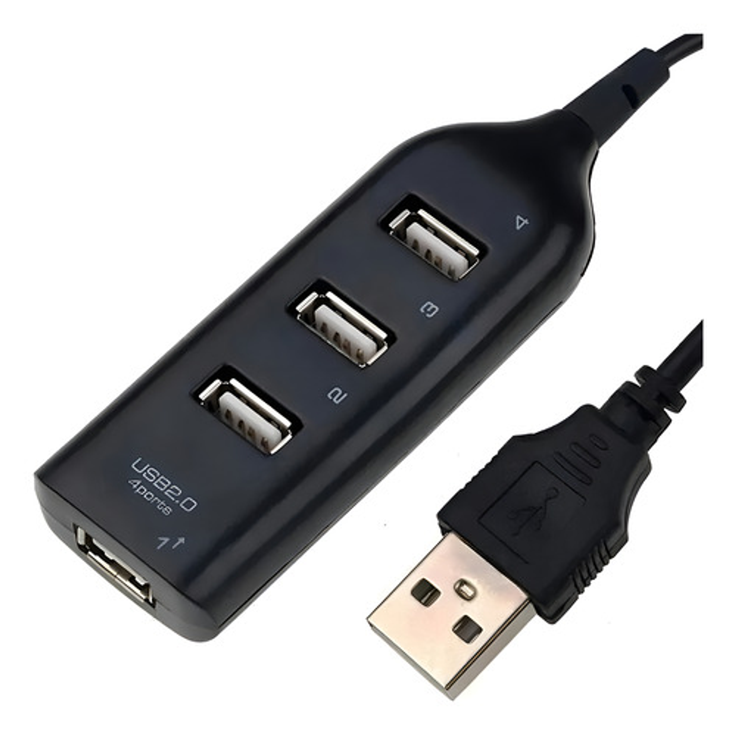 Hub Usb 2.0 De 4 Puertos De Alta Velocidad 1