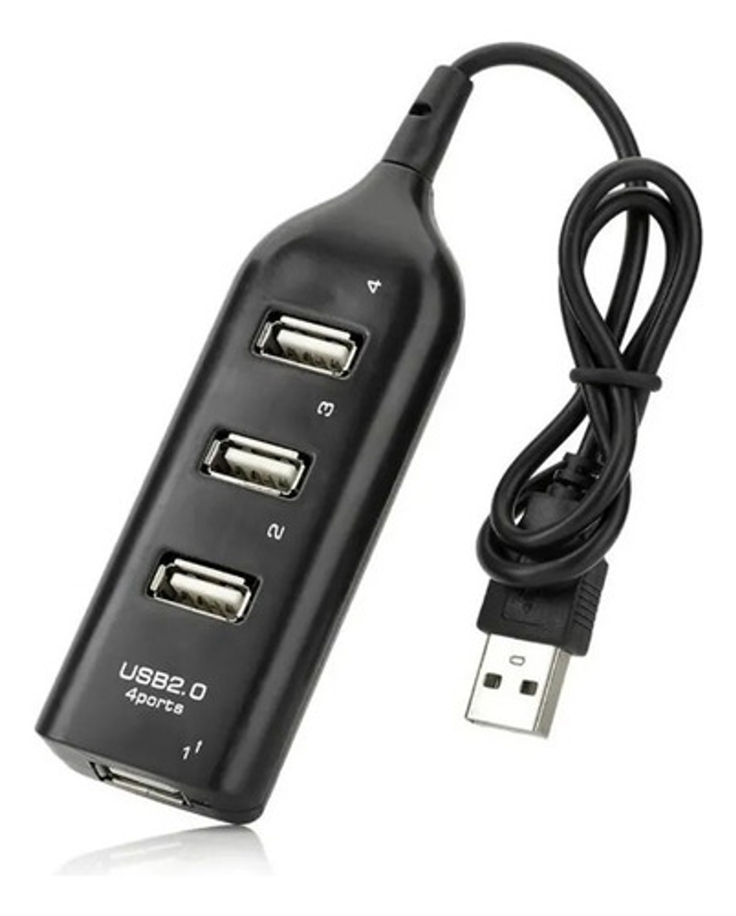 Hub Usb 2.0 De 4 Puertos De Alta Velocidad 3