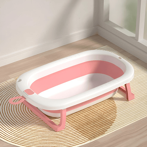 Tina Bañera Para Bebe Con Termometro + Cojín (0 -  36 Meses)