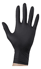 Guantes De Nitrilo Negros Dedos Texturizados (caja 100 Uds) - Miniatura 1