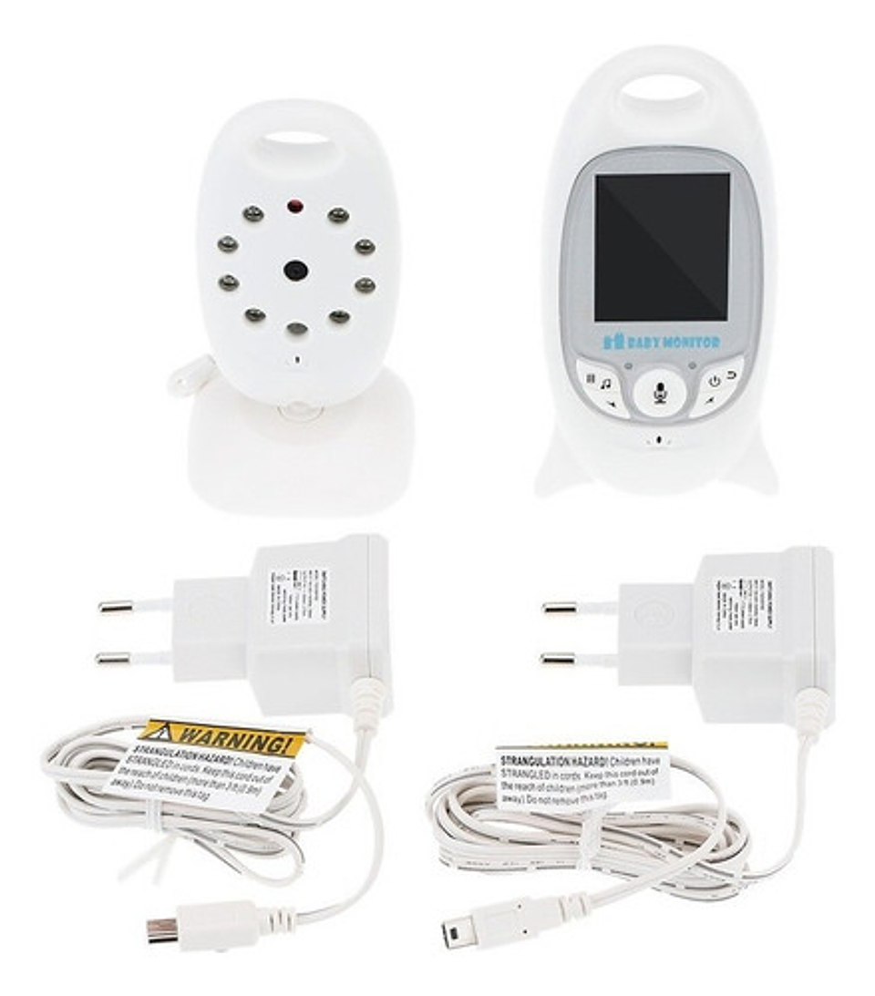Monitor Bebé Video Baby Vb601 Cámara Con Pantalla Visión Nocturna 8