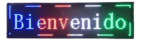 Letrero Led Signs Luminoso Aviso 68x20cm