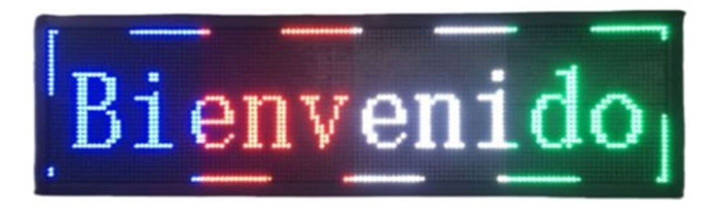 Letrero Led Signs Luminoso Aviso 68x20cm 1