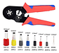 Set Alicate Crimpador + 1200 Terminales Alicates Crimpadora - Miniatura 2
