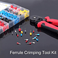 Set Alicate Crimpador + 1200 Terminales Alicates Crimpadora - Miniatura 3