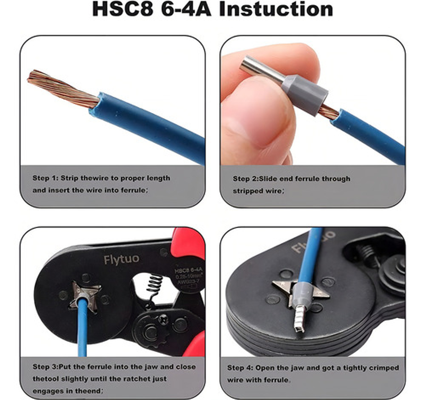 Set Alicate Crimpador + 1200 Terminales Alicates Crimpadora 8